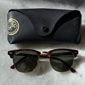 Ray-Ban Black Clubmaster Sunglasses *Polarized*